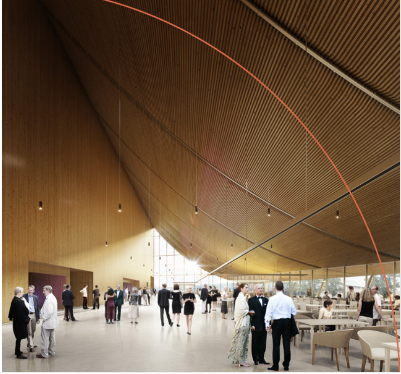 ramboll_fi's tweet photo. Kotkan uusi tapahtumakeskus Satama Areena valmistuu kesällä 2023. Tänään työmaalla muurattiin peruskivi 👉https://t.co/uy9RbQIzEz Peruskiven aikakapseliin muurattiin ajankohtaisesti mm. kasvomaski 😷@BackstaffO @SRVYhtiot @ALA_Architects #valvonta #suunnittelu #rakennuttaminen https://t.co/XDXOUgIGMl