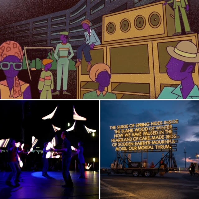 CirculateLondon's tweet image. Wrap up warm &amp;amp; join us in Giffin Square in Deptford this afternoon for the last Circulate event of the year! See Distant Drums from @whisperedtales1, @gandinijuggling's Glow Walkabouts, &amp;amp; Recovery Poems by @EEALondon. 4pm-8pm. Free &amp;amp; no need to book. circulate.london/whats-on-event…