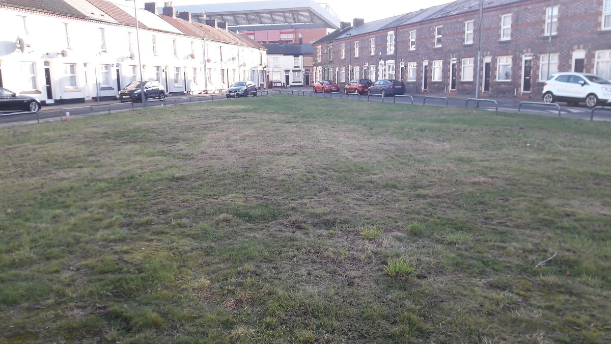 Big thank you to <a href="/lpoolcouncil/">Liverpool City Council</a> for mowing / litter picking the Hayfield Triangle in Anfield Village making our residents happy &amp; generating £379 HACT Social Value for the local community #LittleThingsMatter