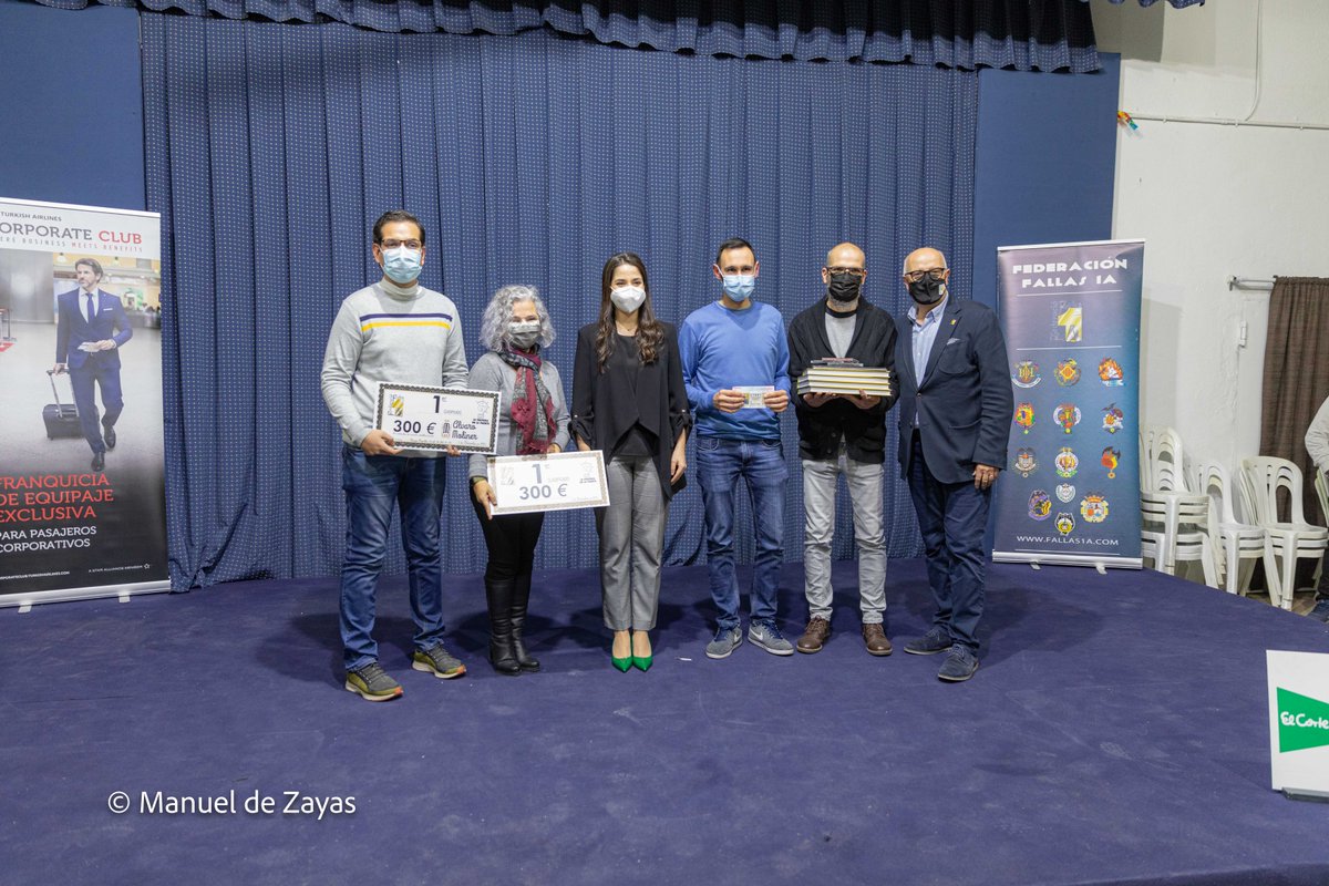 Queremos hacer mención especial al grupo ganador de la 17 edición del concurso fallero La Primera en la Frente
Enhorabuena al equipo "Totfalles" compuesto por: Ángel Romero Melle, Amparo Díaz Tortosa, Salva Castelló Lerma y Juanjo Medina Bonilla
#Fallas1A