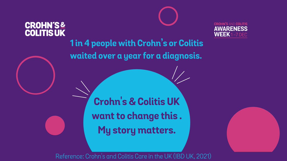 CrohnsColitisUK's tweet photo. By sharing your diagnosis journey, we can let everyone know why things need to improve for people with Crohn's and Colitis. You also have the chance to shape a major campaign with your experiences so share today to help us create change.
Share your story 👉https://t.co/tN0zlduhNI https://t.co/kApViNCcbQ