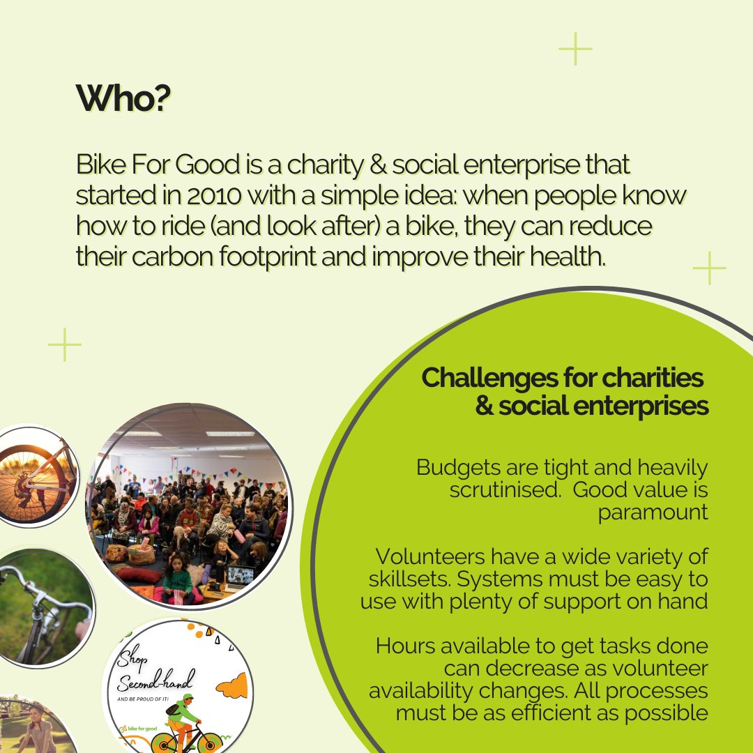 OpenCRM's tweet image. We&apos;re lucky to be used by some excellent companies doing excellent work. @BikeforGoodGla is one of them. 🌟

They love #OpenCRM for its customisability, JotForm integration, HelpDesk functionality and our Customer Portals.

Read their full case study here: bit.ly/3nDoHUT