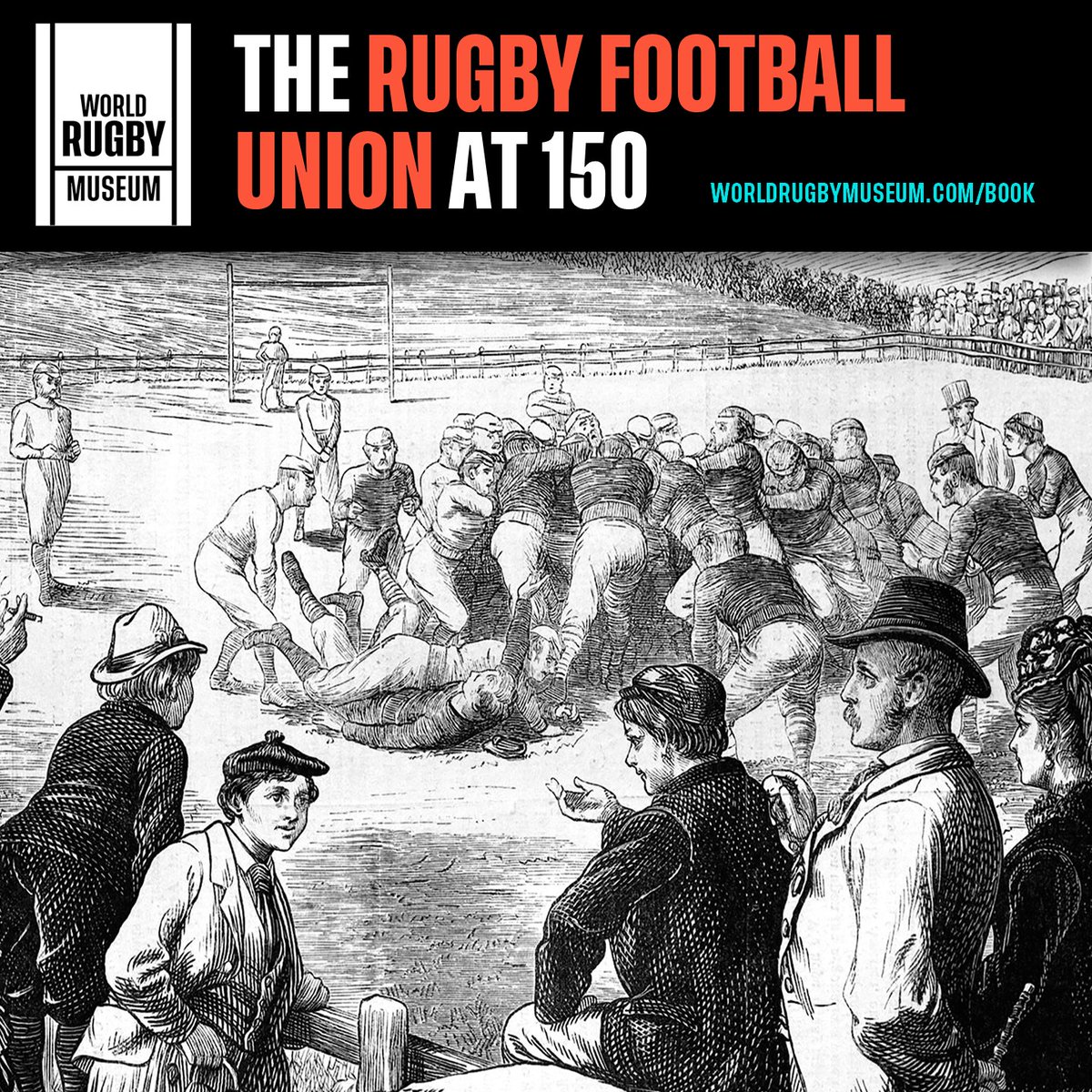 wrugbymuseum's tweet photo. Don't miss our exhibition 'The Rugby Football Union at 150', which chronicles the colourful history of one of the world's oldest sporting institutions.
More information and tickets ➡️ https://t.co/NqDOeZygUK
#RFU150 https://t.co/M1S1cVzR7t