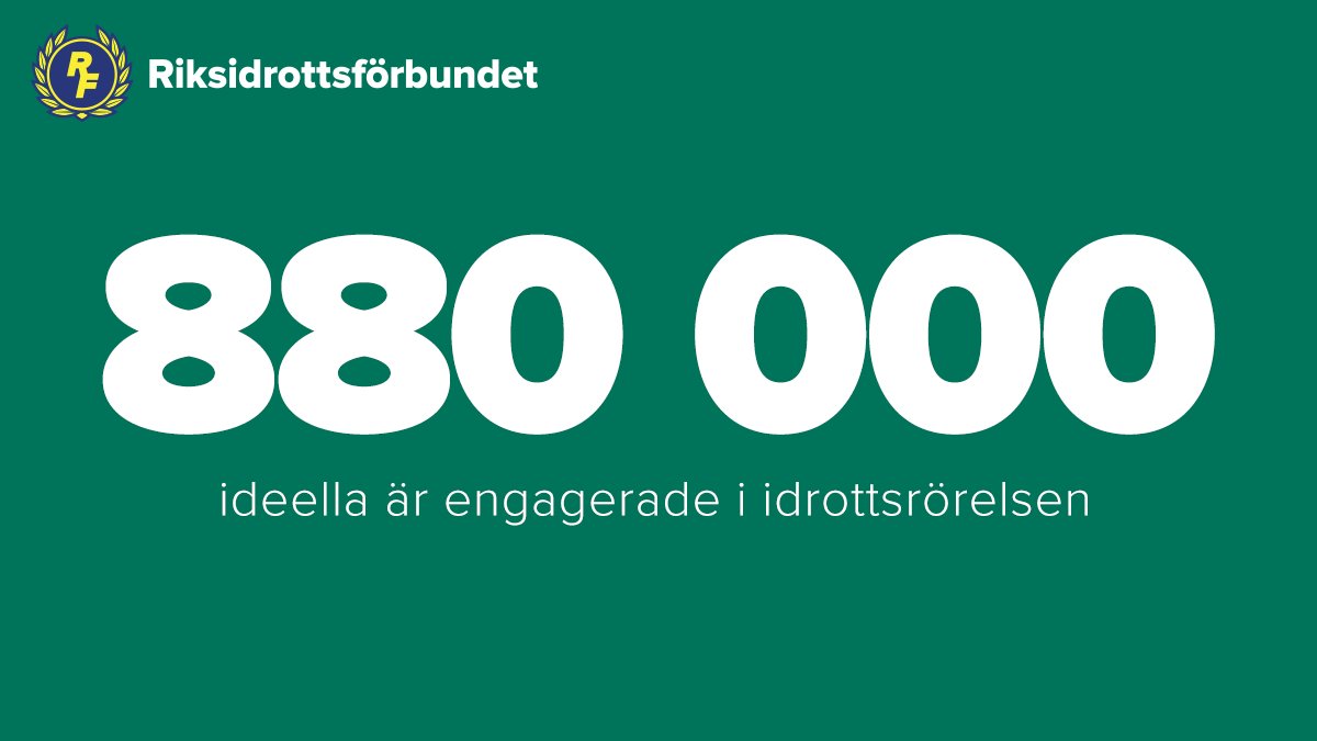 Utan alla dessa klarar sig inte idrottsrörelsen. Så grymma. På söndag är det internationella frivilligdagen - er dag. TACK #idrottengörsverigestarkare #tillsammans
