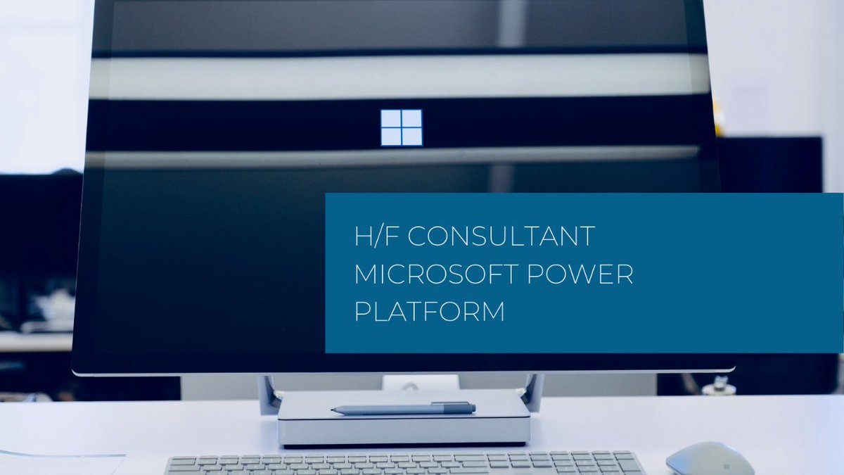 operaconseil's tweet photo. #recrutement

Nous recrutons un #consultant #Microsoft #Power Platform pour un poste basé à #Lyon. 

https://t.co/G7sOOJJaiA https://t.co/A2xMK0sWpx