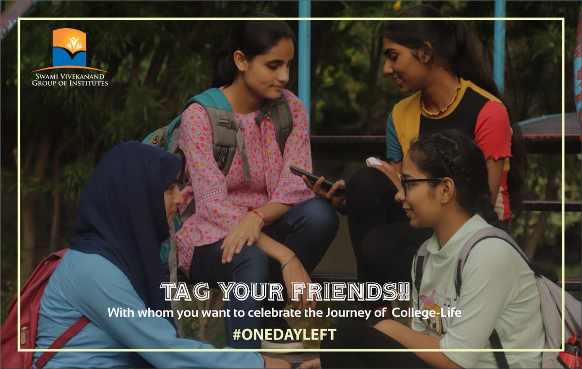 svietofficial's tweet image. Parichay Freshers&apos; Party 2021 #onedayleft
𝐓𝐚𝐠 𝐲𝐨𝐮𝐫 𝐁𝐮𝐝𝐝𝐢𝐞𝐬 with whom yuo want to celebrate the journey of College-Life.
#FreshersParty #FreshersParty2021 #parichay2021 #AreYouReady #Sviet #Entertainment #Chandigarh #campusfun #invitation #freshers2021 #friends