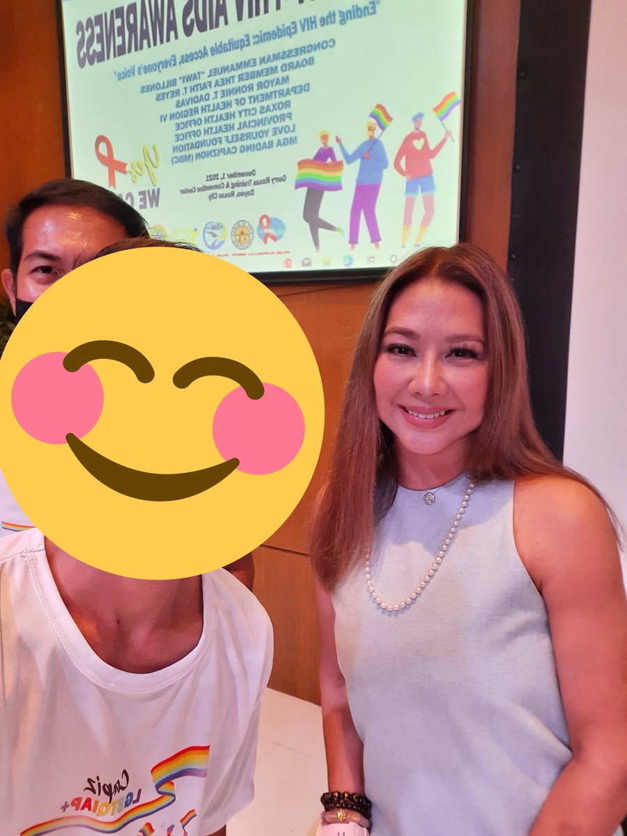 Koi45682702's tweet photo. WHO SAY'S WITH MAAM KORINA SANCHEZ-ROXAS😉
THIS PHOTO IS NO LINK FOR ANY POLITICS ACTIVITY🤗
#HIVAIDSAWARENESS
#BETESTED
#KNOWYOURHEALTHSTATUS https://t.co/VMfogNaUlc