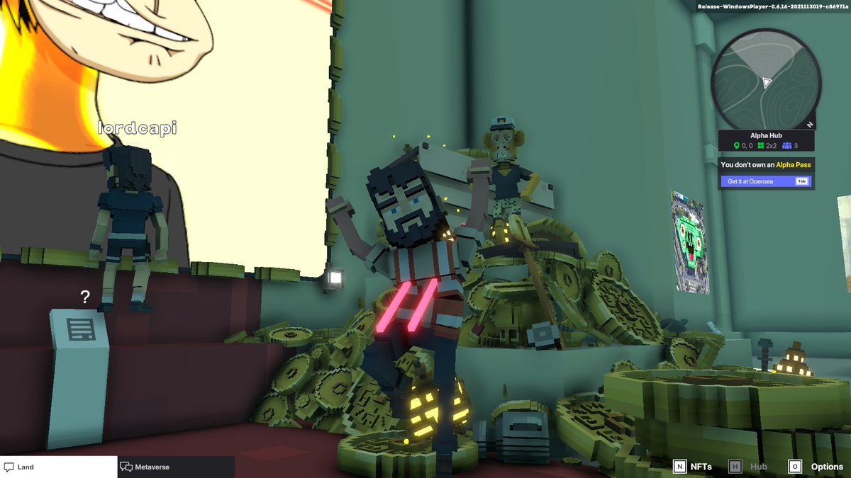 PatchanonK's tweet photo. @TheSandboxGame lasered! https://t.co/1FpGAkZGKP
