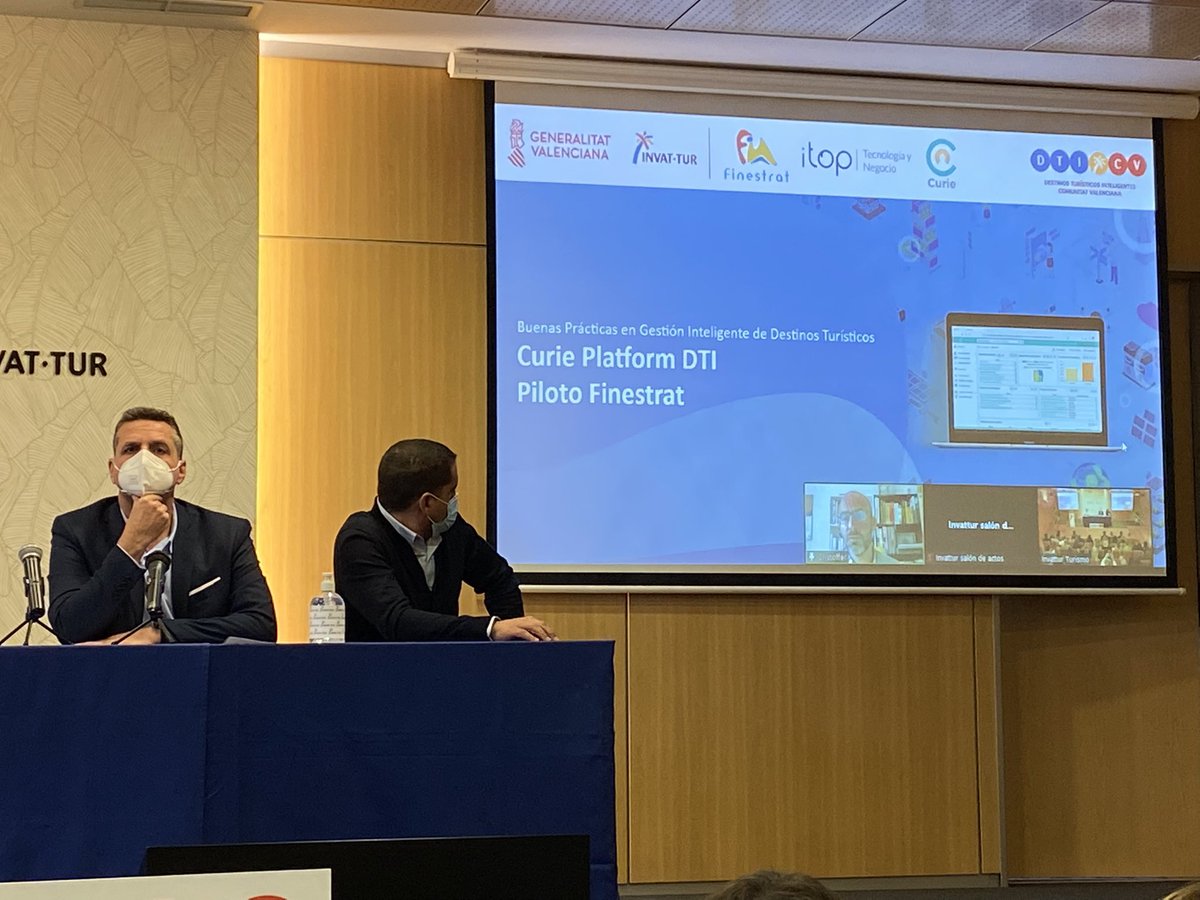 Turno de presentación del piloto que se ha realizado en #Finestrat plataforma adaptada a las necesidades del destino. <a href="/AytoFinestrat/">Ayto Finestrat</a> <a href="/FinestraTurismo/">Turismo Finestrat</a>