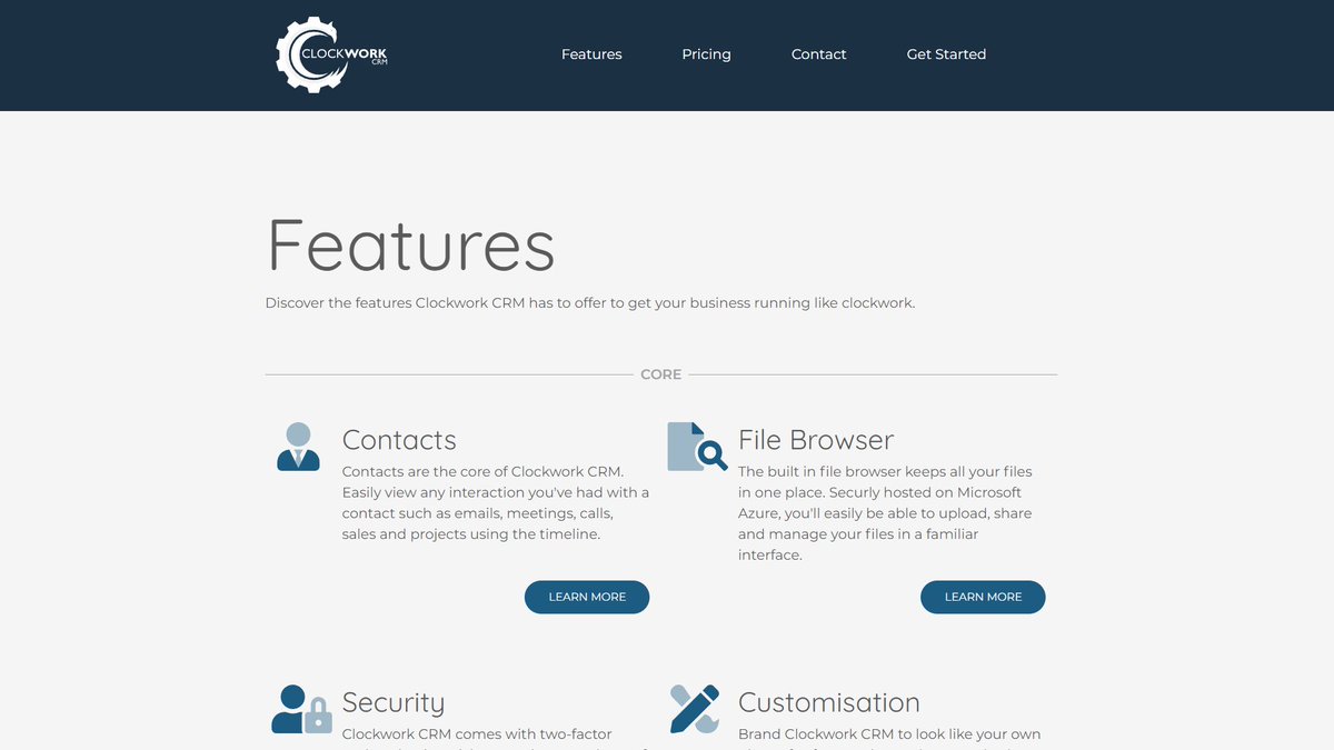 ClockworkCRM's tweet photo. We've recently updated the Clockwork CRM website to better showcase the many features it has to offer.

To find out more, take a look at the website: https://t.co/P2fxrJcBrs

#websiteupdate #crm #crmsolutions #madeinbritain #crmsystems #saas #software #websitedesign https://t.co/03D3sanWRk