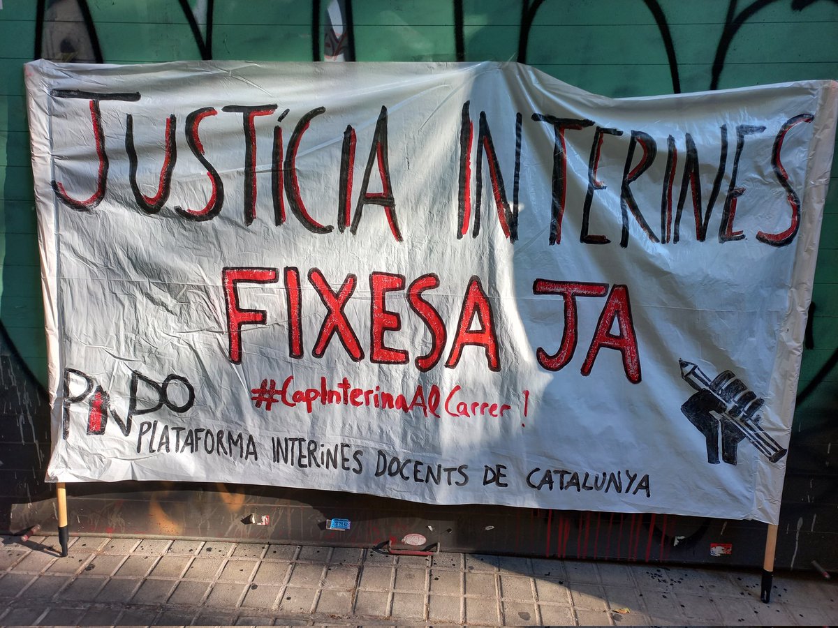 CGTEnsenyament's tweet photo. Anem a totes! #LesQueHiSomEnsQuedem #AturemOPOS #FixesaJA

Lluitem fins a l'últim moment.

#VagaEducació2D https://t.co/3gyBggwvgb
