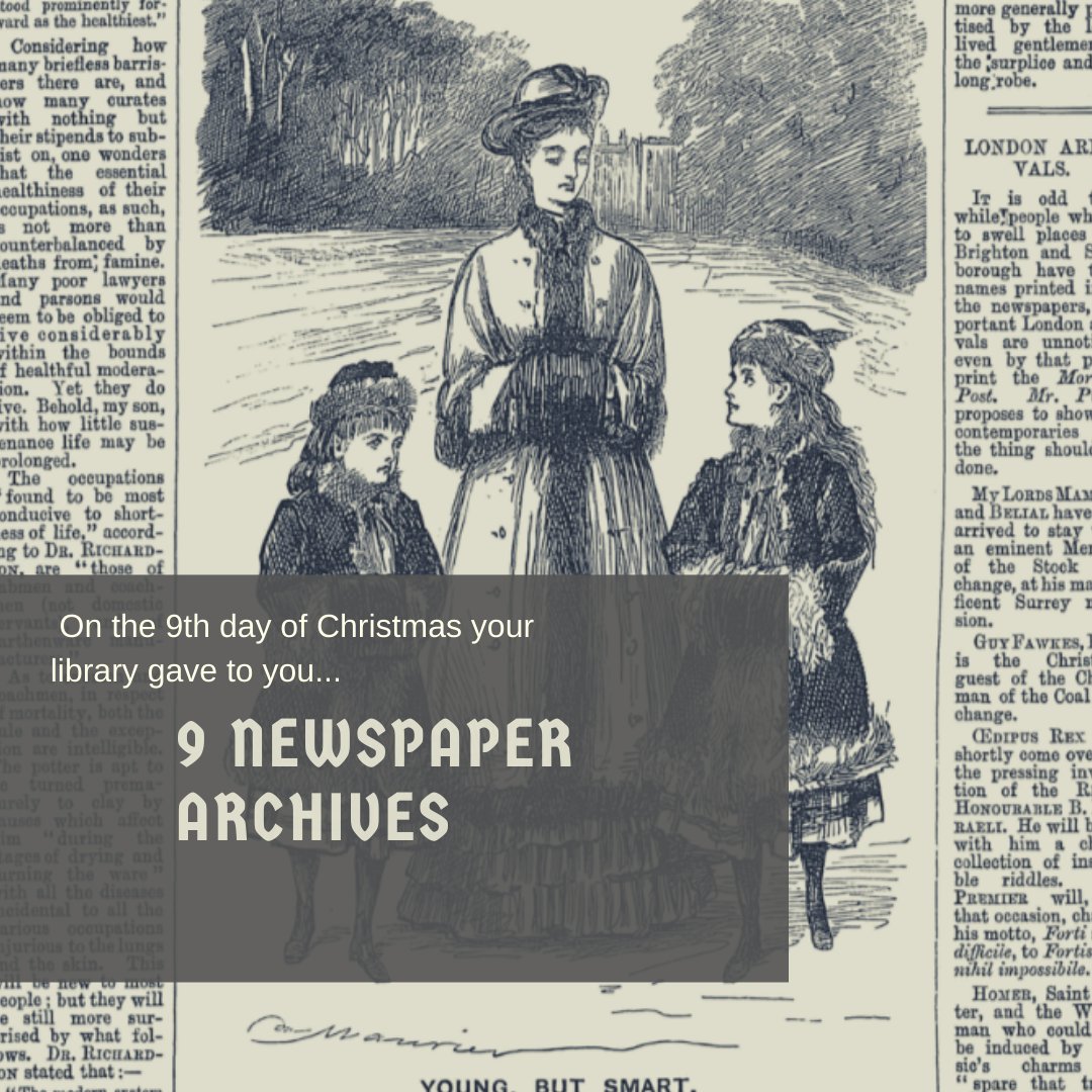 UniKentEuroLib's tweet photo. #12DaysofChristmas The library gave 9 newspaper archives @KentBSIS @UniKentParis https://t.co/jscwTmBxgc