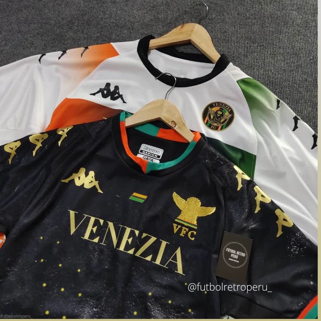 BlackInSport's tweet photo. As camisas do Venezia da Itália 🤩🇮🇹vão estar disponíveis  hoje no nossos   site😎💻
#Venezia https://t.co/cjfW8o1mk5