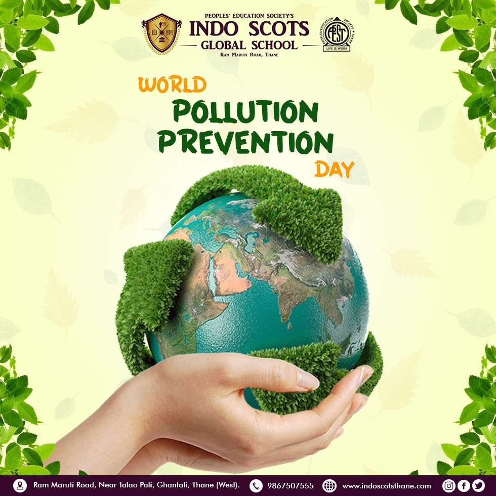 Let us save our environment from getting poisoned with pollution…. Let us create more awareness on World Pollution prevention Day.
•
•
•
📞 9867507555

🌐 indoscotsthane.com
•
•
•
•
#world
#earth #GlobalWarming #WorldPollutionPreventionDay #lovetheearth #earthfocus