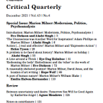 Photo by Critical Quarterly (@CritQuarterly)