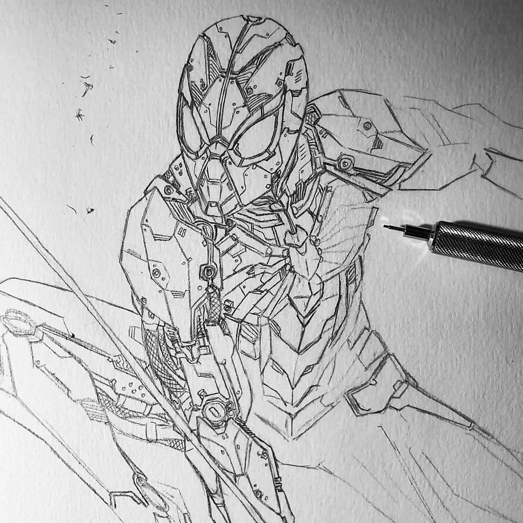 art_scen's tweet photo. Hello! 🙈
Pour l'arrivée du film Spider-man : no way home, voila le début du New dessin ! 
Partagez et Rt un max 😜.
#art #ArtistOnTwitter  #MarvelComics #SpiderMan
#illustration #Geek #fanart https://t.co/a8vchxMpdr