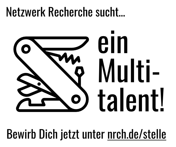 Du hast Lust auf Administration, Community Engagement und Konferenzorganisation? Du arbeitest gern eigenverantwortlich, hast Ideen und keine Scheu vor Zahlen, Tabellen und IT? Dann freuen wir uns auf Deine Bewerbung bis 31.12.2021: nrch.de/stelle