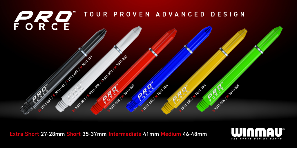 Winmau's tweet image. Pro-Force Nylon Shafts 📈

Tour-tested, extra tough nylon shafts featuring a spring locking system to help keep flight in place.

➡️ Explore: winmau.com/winmaulaunch20…

 #WinmauLaunch #Darts