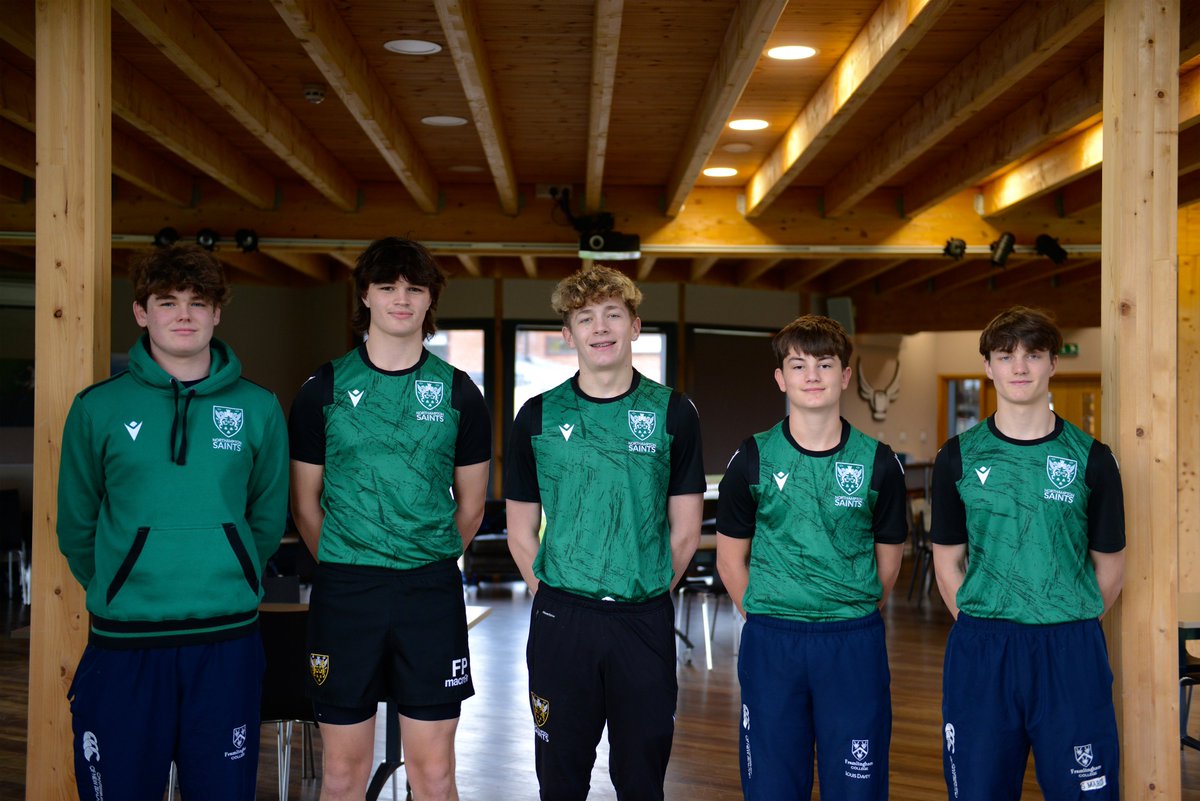 Congratulations to Theo K, Freddie L, Louis D and Freddie P who will be in action at Franklin's Gardens on Sunday representing <a href="/SaintsRugby/">Northampton Saints 😇</a> U16 North Essex and Suffolk DPP vs Northants and Bedford