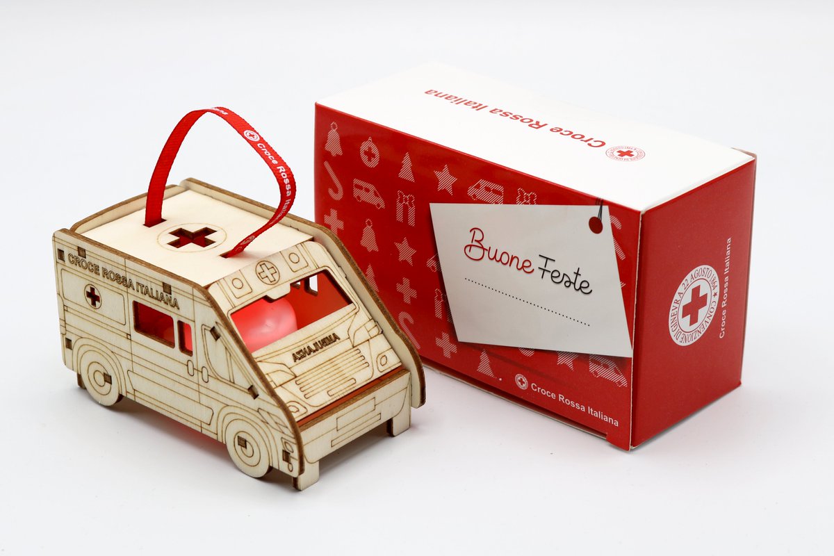🎄 A #Natale scegli un regalo solidale per i tuoi dipendenti e sostieni la #CroceRossa
🚑 La mini #ambulanza di legno, simbolo  di #umanità, è il dono aziendale che rafforza lo spirito di squadra e rappresenta un atto di solidarietà
✉️ Per info: donazioni@cri.it