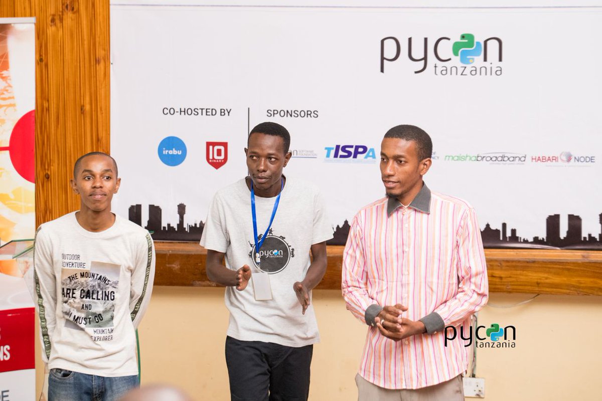 Abubaka15593472's tweet photo. Pycon Conference is happening now in Arusha .
at IAA
#pycontz2021
#pycon2021
#pycontz https://t.co/RORkgmtMsF