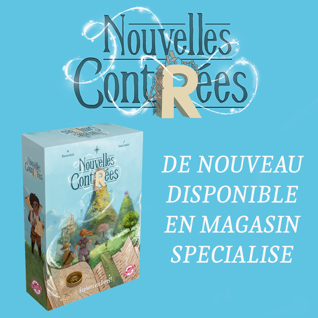 Nous ne pouvions imaginer un tel accueil de Nouvelles ContRées. Notre première production a été vite pillée et la deuxième vient d'être mise à disposition des magasins spécialisés : leurs étals sont donc à ce jour remplies de Nouvelles ContRées !