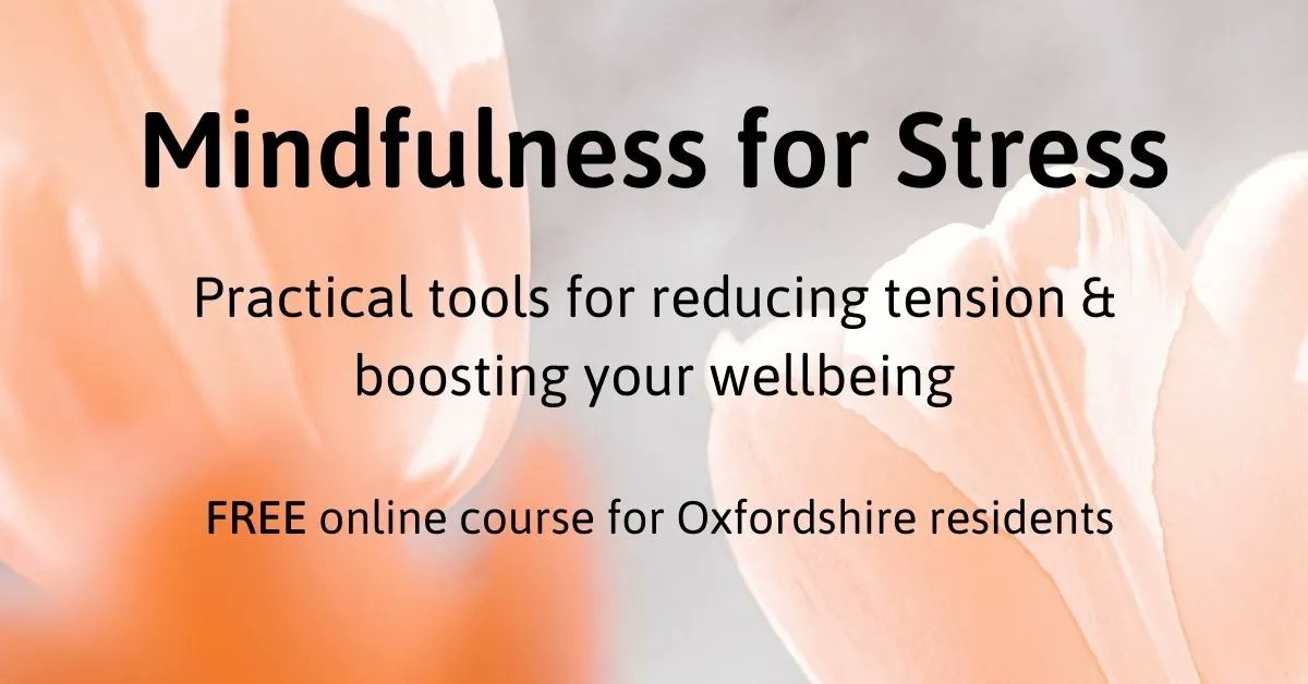 Sally Harris Mindfulness (@mindfulnessinox) on Twitter photo Feeling frazzled, knackered or burnt out? Help is at hand!
My next online #Mindfulness for Stress course starts 24th January, & it's FREE for #Oxfordshire residents thanks to support from <a href="/AbWitCollege/">Abingdon & Witney College</a> & <a href="/SustainableWan1/">Sustainable Wantage & The Mix</a>
Find out more 👉 bit.ly/Mindfulnessfor…
<a href="/OxTweets/">OxTweets</a> Feeling frazzled, knackered or burnt out? Help is at hand!
My next online #Mindfulness for Stress course starts 24th January, & it's FREE for #Oxfordshire residents thanks to support from <a href="/AbWitCollege/">Abingdon & Witney College</a> & <a href="/SustainableWan1/">Sustainable Wantage & The Mix</a>
Find out more 👉 bit.ly/Mindfulnessfor…
<a href="/OxTweets/">OxTweets</a>