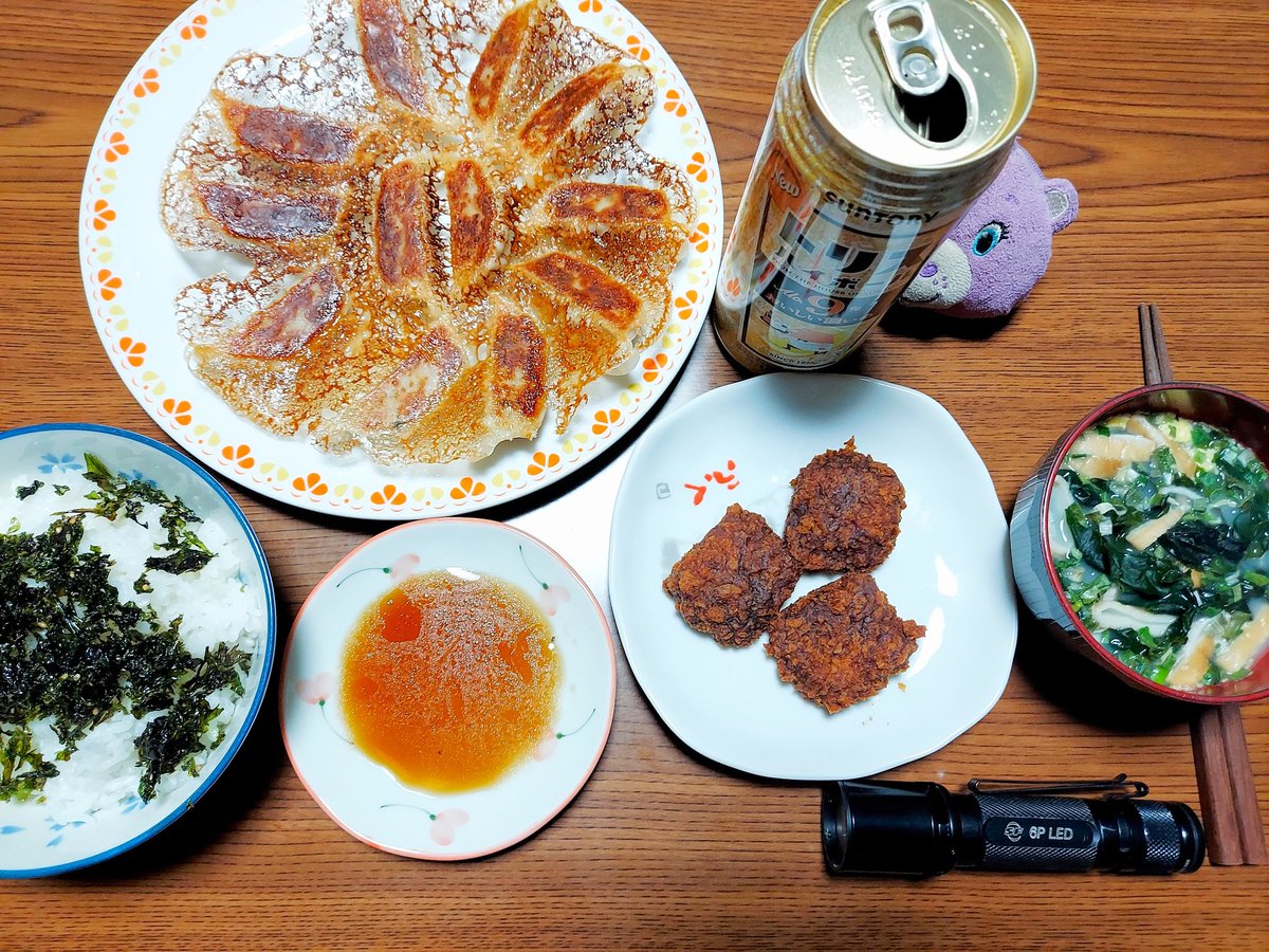 hg4eHPzmvVIEmWD's tweet photo. 餃子🥟♥️🦸(´-(ェ)-`;)🍚
#ライトアンドフード #SUREFIRE #6PL #シュアファイア https://t.co/hVHzWYzDCp