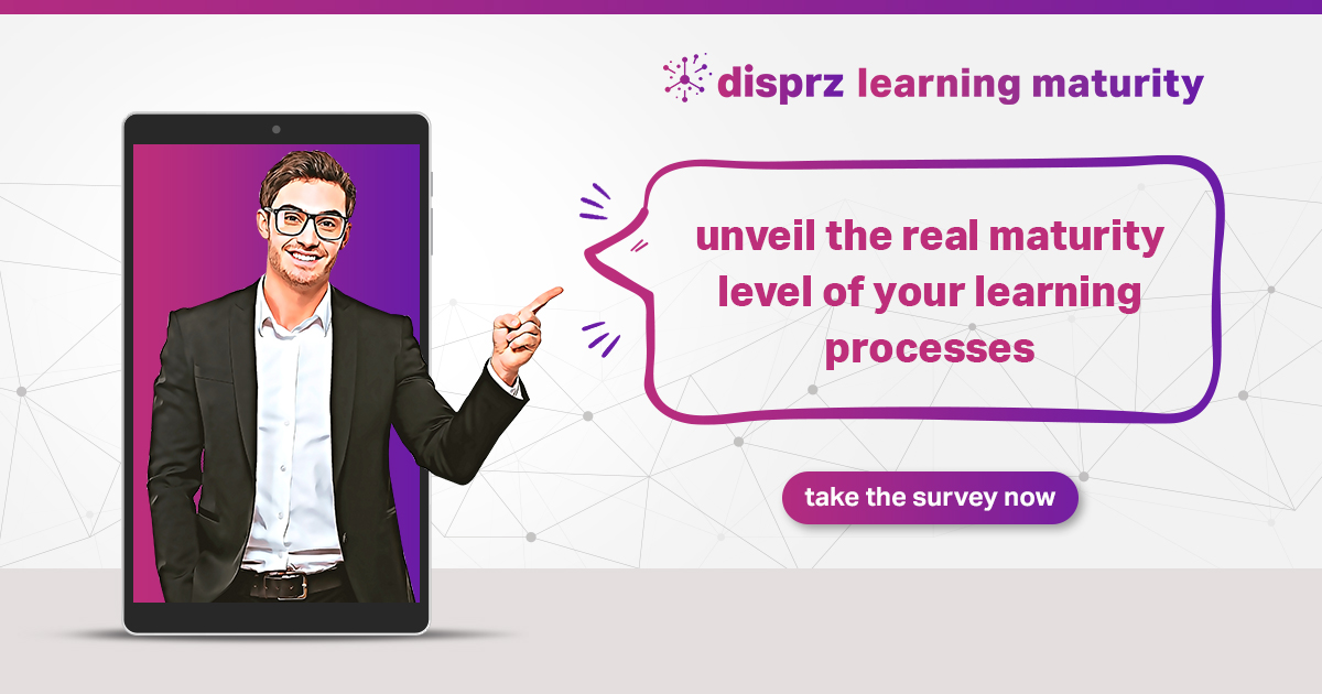 disprzofficial's tweet photo. Are your learning initiatives aligned with your business objectives? Take the Disprz learning maturity survey and get the score with recommendations to bridge the learning gap.

Start the survey here https://t.co/VY6m9YWgJK
#learningmaturity #gradingtool #learninganddevelopment https://t.co/LanMgGxXnO