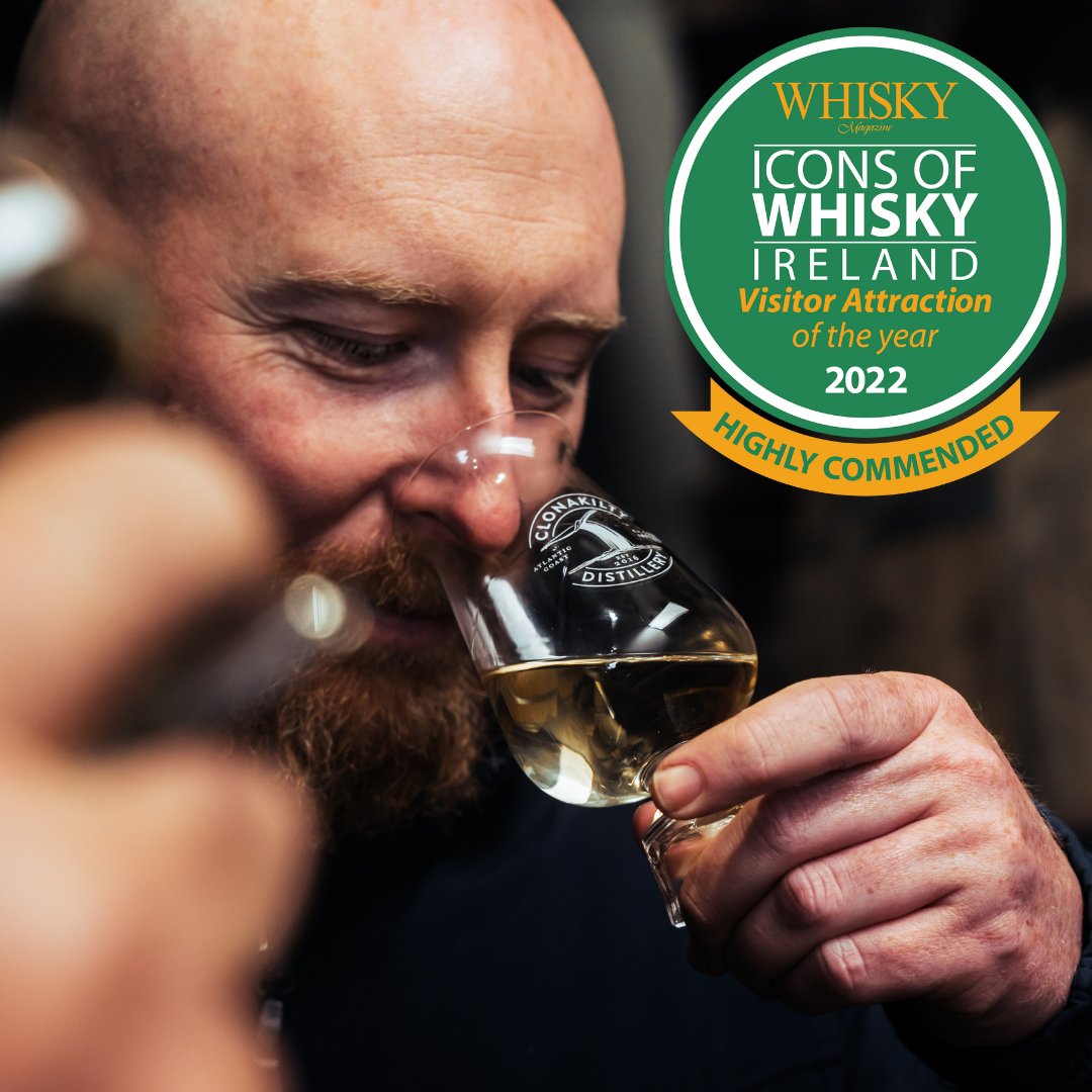 clondistillery's tweet photo. And finally, for the second year running our Head Distiller, Paul Corbett, was 'Highly Commended' in the Master Distiller Master Blender category at the #IconsofWhiskyIreland Awards ๐
Congratulations Paul on this fantastic achievement. ๐ฅ๐ The future is certainly bright ๐ https://t.co/sCNruPa3Uo