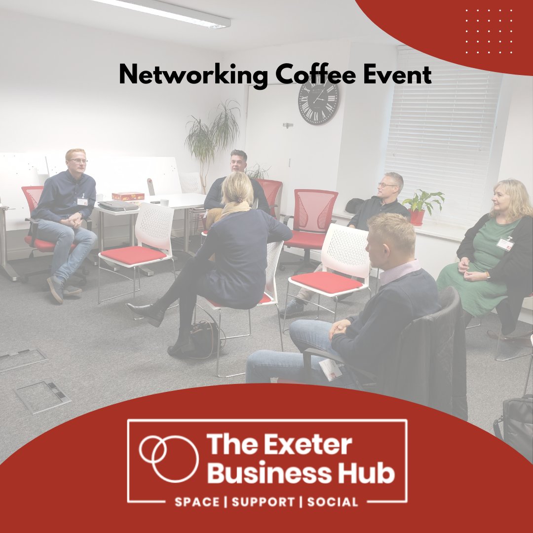 ExeterHub's tweet image. 🤝🏼☕Thank you to all who came to our coffee networking event last week! 

Great talks from Andi at @IntrotweetUK  and very interesting to hear about the work of Hands On. 

Keep an eye on our socials for the next event.

#ExeterBusiness #Exeter #ExeterNetworking #Networking