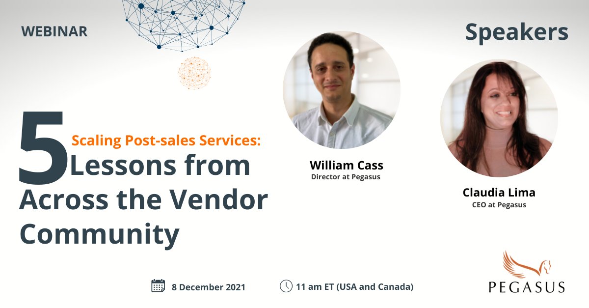 Register here: bit.ly/3wVKFW8

Our webinar is happening on the 08 December. Join us for a talk around the lesson learned from the IT vendor community.

#webinar #webinardecember #vendors #Itvendors #pegasusit #pegasusvalue #community #IT