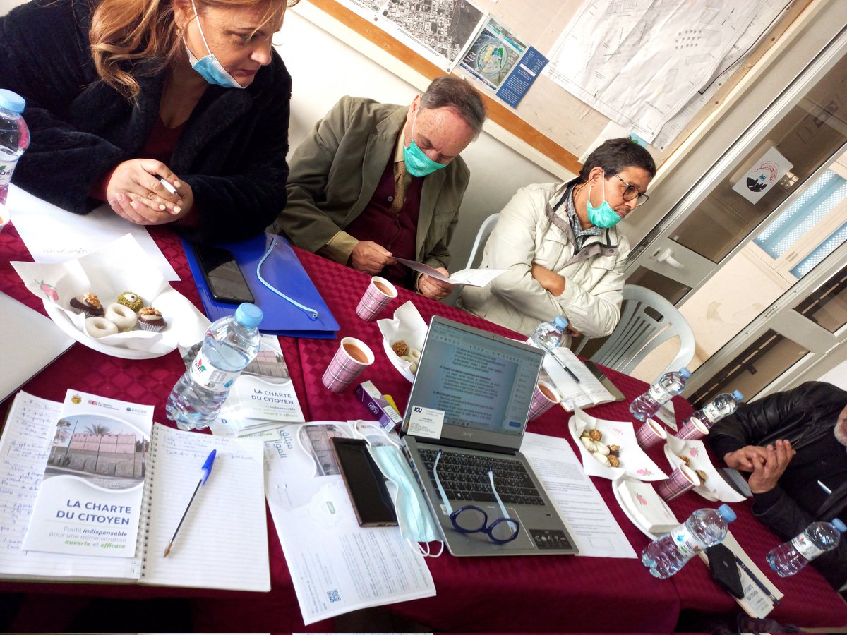 BouaichaSabrine's tweet photo. in Nabeul with #AFH headquarters &amp; regional representatives to conduct the 5th local CSOs consultation on #citizen_Charter: a participatory tool to improve #transparency &amp; #Accountability of public services. Part of #OECDgov project in Tunisia. Funded by @UKinTunisia https://t.co/SrEQMirzlU