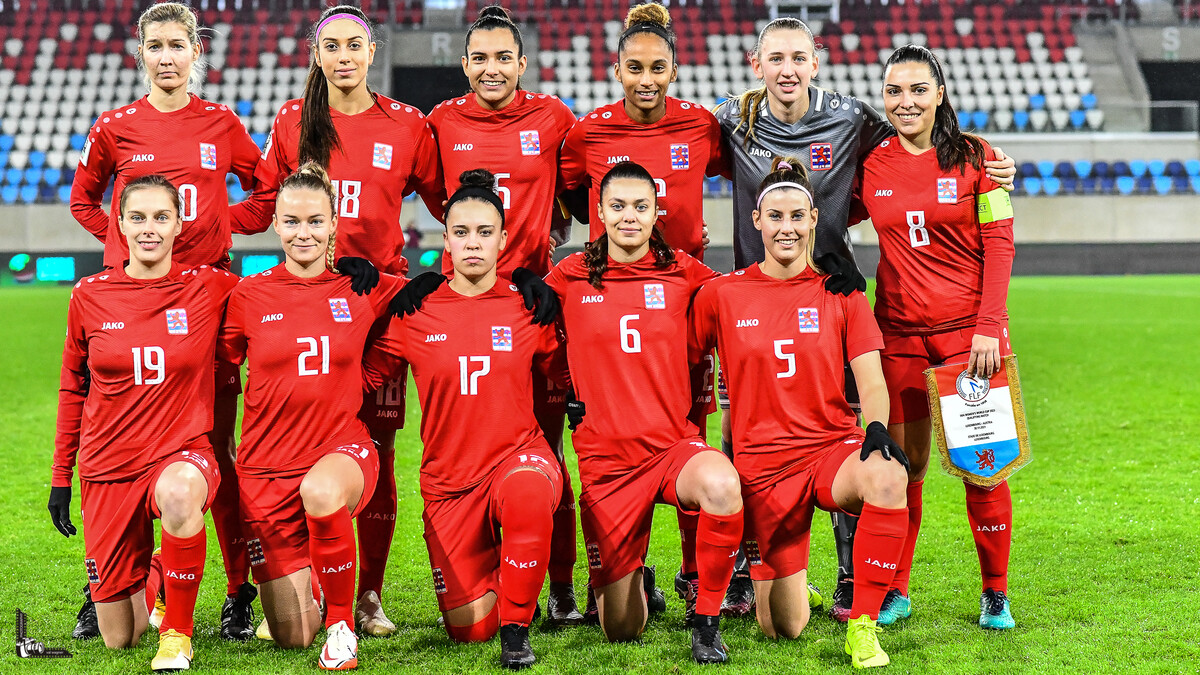 flf_lu's tweet photo. 🇱🇺 0-8 🇦🇹
📸
#RoudeLéiwHuelSe #LUXAUT https://t.co/dcdleUbLJM