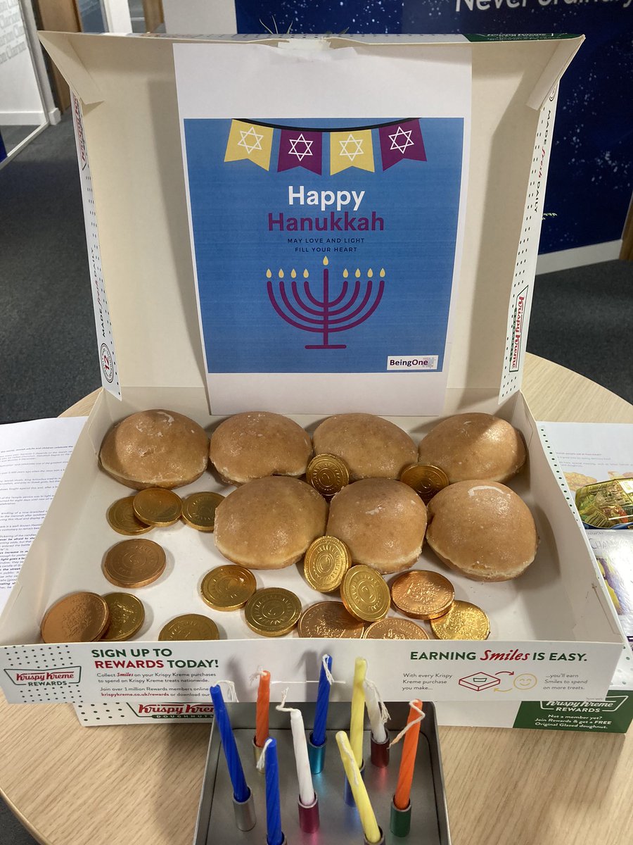 Hanukkah but make it #Clarion! The BeingOne fairies have delivered again at Clarion HQ. Happy Hanukkah to those colleagues and contacts celebrating 🕎