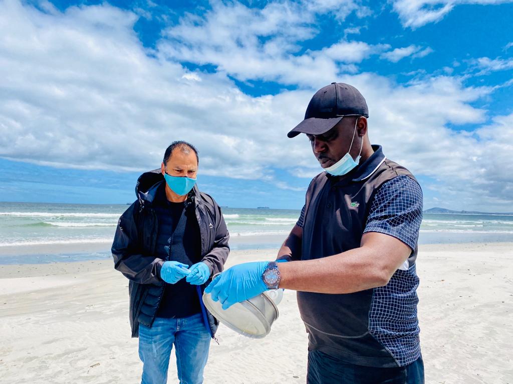 BCLME3's tweet photo. @CPUT offered a practical litter and #microplastics monitoring exercise to the #BCC Parties for them to implement monitoring in their respective countries. #plasticpollution https://t.co/OdxSM7TK5C