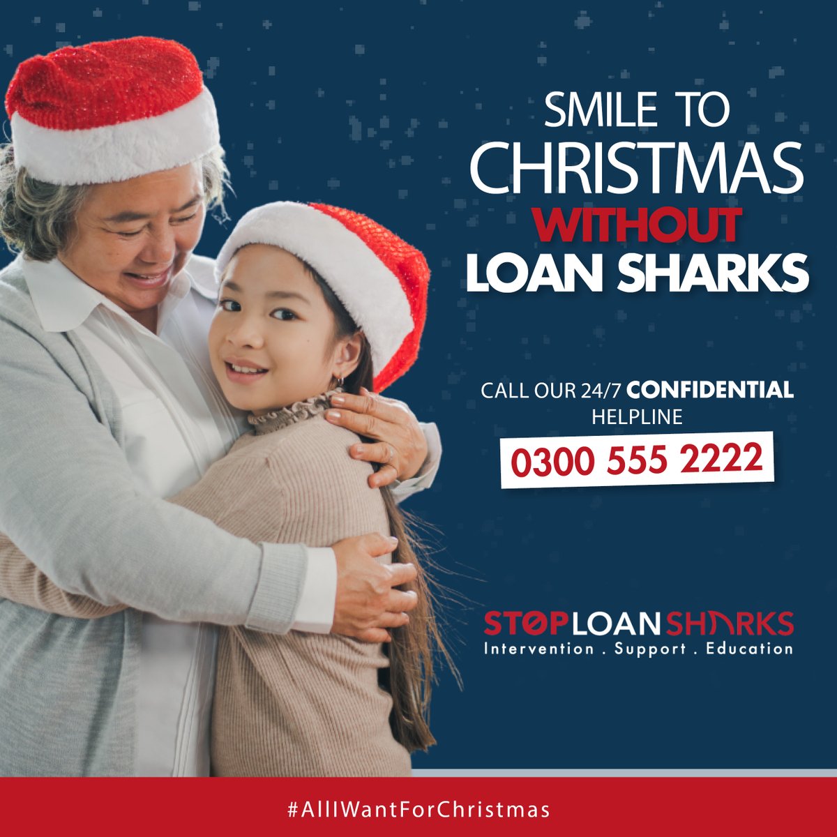 SLSEngland's tweet photo. Protect yourself and your loved ones from loan sharks this #Christmas by following our safety tips 👇

Check the lender is authorised by @TheFCA ✅

Beware of loan adverts with no credit checks ⚠️

Don't give money or personal details to anyone you don't know or trust 👥 https://t.co/yowvXYdDcQ