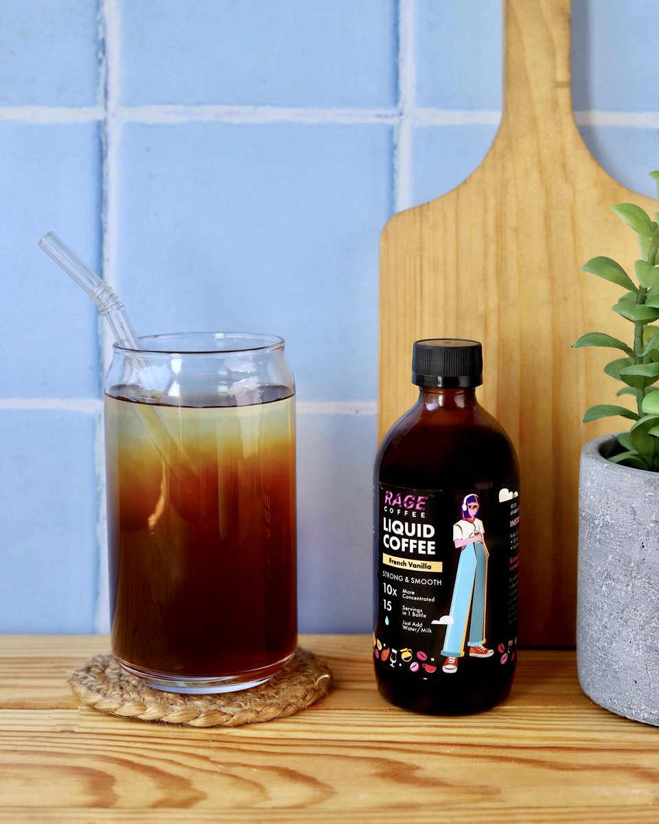 theragecoffee's tweet photo. Love the flavour of Vanilla in your drinks? Then this is for you! 💜☕
Try out Rage's Liquid Coffee in French Vanilla flavour. It will surely make your heart smile! 💯
#ragecoffee #keepraging #rageliquidCoffee #liquidcoffee #frenchvanilla #coffeelover #kickstart #thursdayvibes https://t.co/9EAcQofjYr