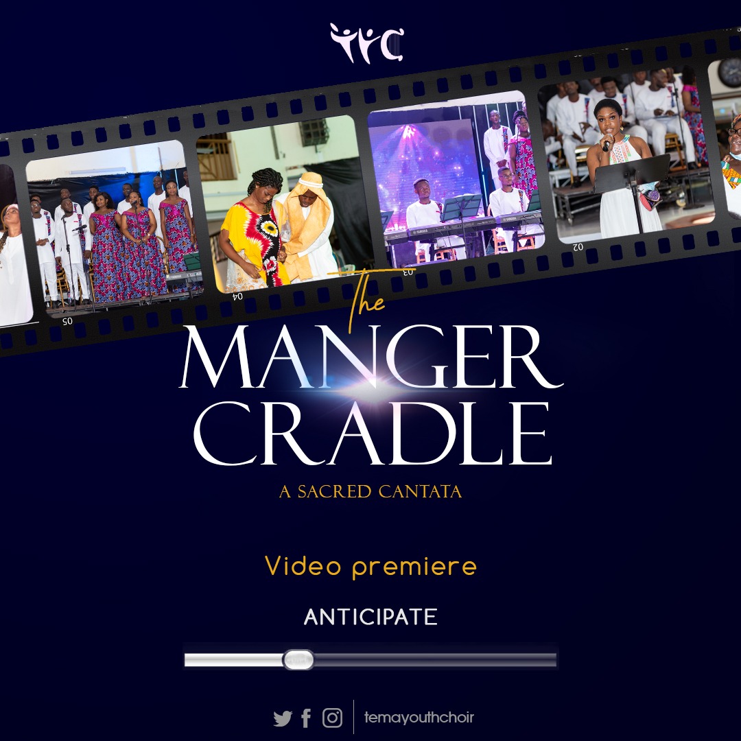 TYCGhana's tweet photo. @HC_Ghana  @VECGhana @belcanto_chorus @ghchoralmusic @african_cgc @UnityChorale @AKEMChoir @GhanaSymphony  @WYC_gh @GraceChorale  @dycchoirgh @OneVoiceChoirGh @Gramophone_Gh 
It's Finally here! 🥳
The first ever Christmas Cantata from Fred W. Peace debuted by the Tema Youth Choir https://t.co/sx4tH2PITi
