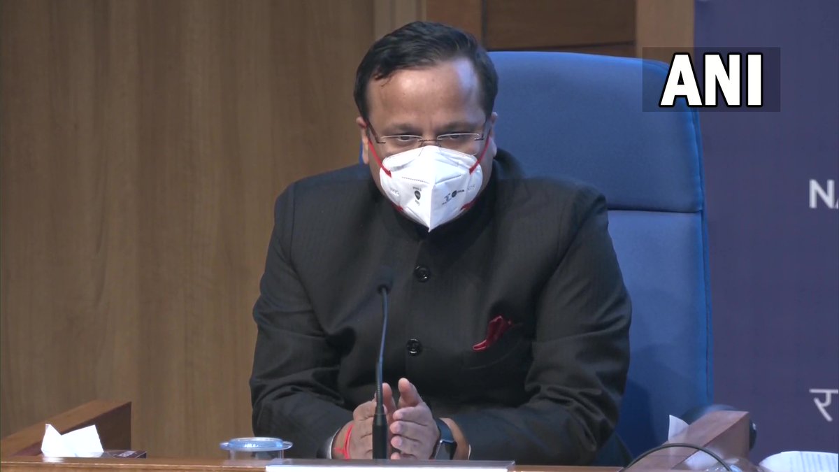 ANI's tweet photo. No severe symptoms of the #OmicronVarient of COVID19 reported so far: Lav Agarwal, JS, Union Health Ministry https://t.co/BdqrRFlZIC