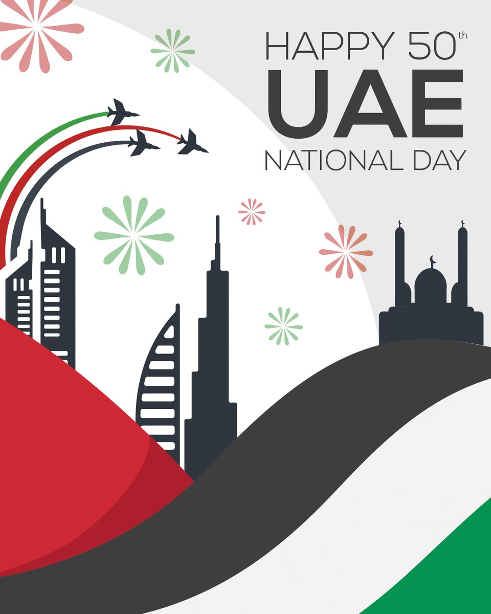 Mindstec's tweet photo. With the 50th #UAENationalDay, we celebrate #patriotism and promise to contribute towards the #progress of UAE by bringing #technologies to the region from across the #Globe ! 

Looking forward to a #prosperous tomorrow. Happy #NationalDay 2021! 
#spiritoftheunion #UAE50 https://t.co/QnLyOXmafP