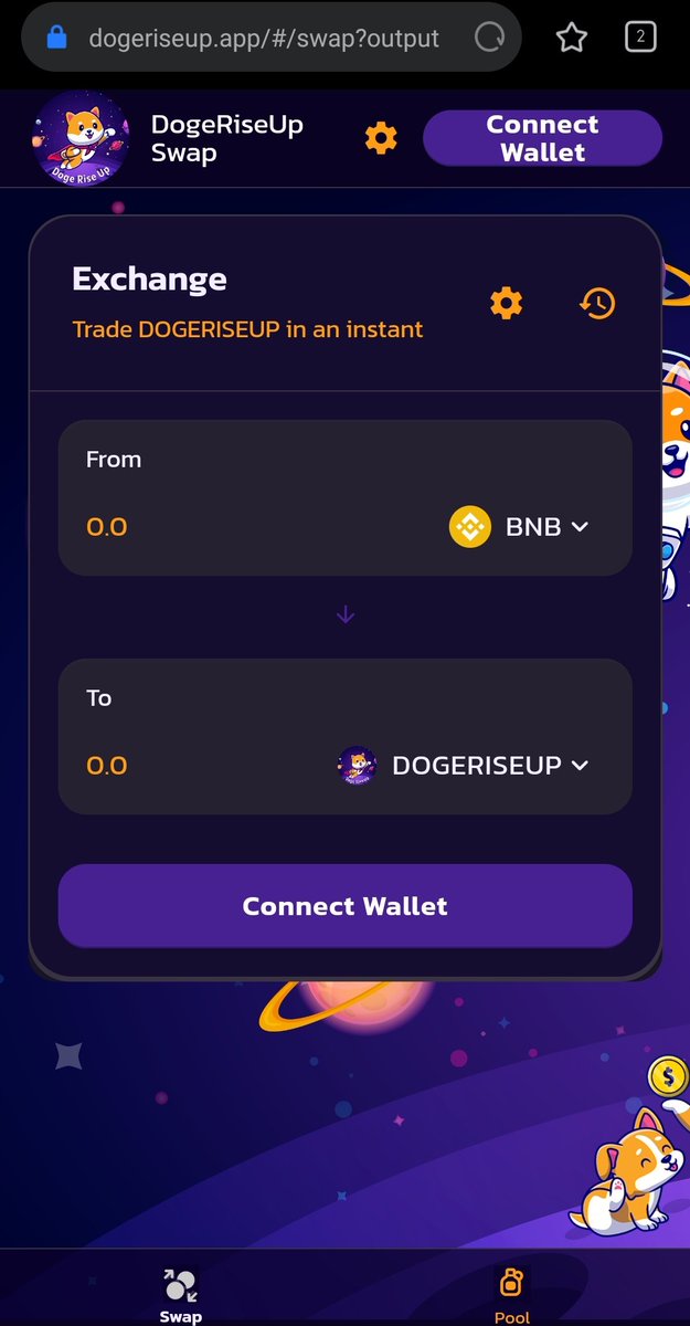 dogeriseupbsc's tweet photo. https://t.co/Q8WPUV7xNP

We are happy to announce our #DogeRiseUp #Swap https://t.co/8TS11htrud