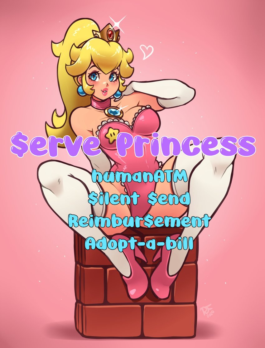 2dfdPixels's tweet photo. 👑🍑Princess Peach here to claim what's rightfully hers and make you beta $ubjects goon to my perfect princess body.

Call me what you like Princess, Mommy, Goddess, Queen even as long you know your place beneath my heels. https://t.co/2jzD1II3Ne