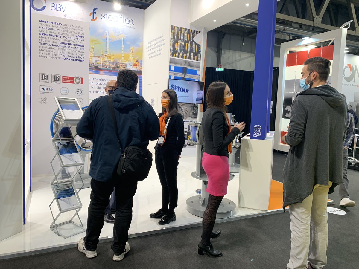 bbv_tech's tweet photo. ENLIT 2021 DAY 2 Update:
The second day of #enliteurope counted more visitors than the first day. This resulted in very interesting conversations. We have listened to the challenges of the industry during the #energytransition.
#bbvgroup #bbv #expansionjoints #hydrogen #solutions https://t.co/t6DmqAe4IA
