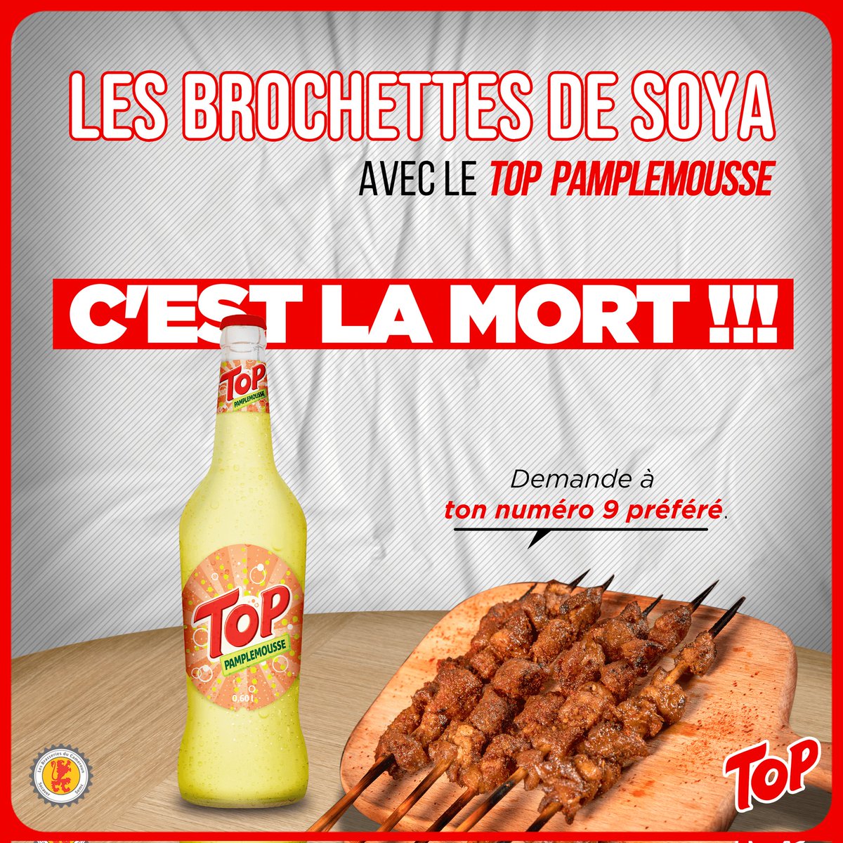 TopCameroun's tweet photo. Qui peut bouder le soya avec un Top Pamplemousse en début de congélation ?

#TopReponses https://t.co/tJKNKqY9rG
