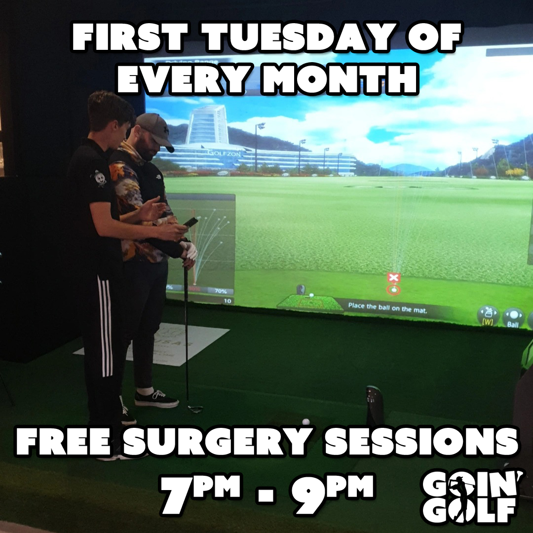 GoinGolfStoke's tweet photo. Tuesday 7th December is our surgery session night, book in between 7pm and 9pm to be eligible for a free 10 minute surgery session with our golf tutors.
#golf #goingolf #golfstagram #stokeontrent #staffordshire #westmidlands #golfsimulator #golfzon #golfzonuk #virtualgolf https://t.co/WkrYEkjAco
