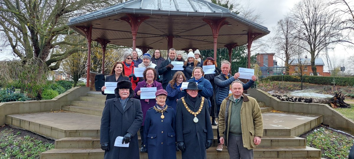 Staffordbc's tweet photo. Nine charities and organisations in #Stafford Borough shared nearly £8,000 from the @Staffordbc 'Small Grants' scheme which is administered by the @CFStaffordshire 
See who the successful groups were, how much they were awarded, and more on the scheme from https://t.co/Stev66iDUZ https://t.co/jMil8hsOgw