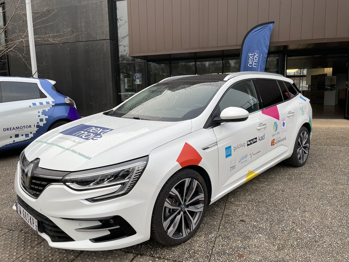 ProtectEcran's tweet image. 🔵 en direct de la Présentation officielle du démonstrateur collaboratif #NextCar porté par @NextMoveCluster