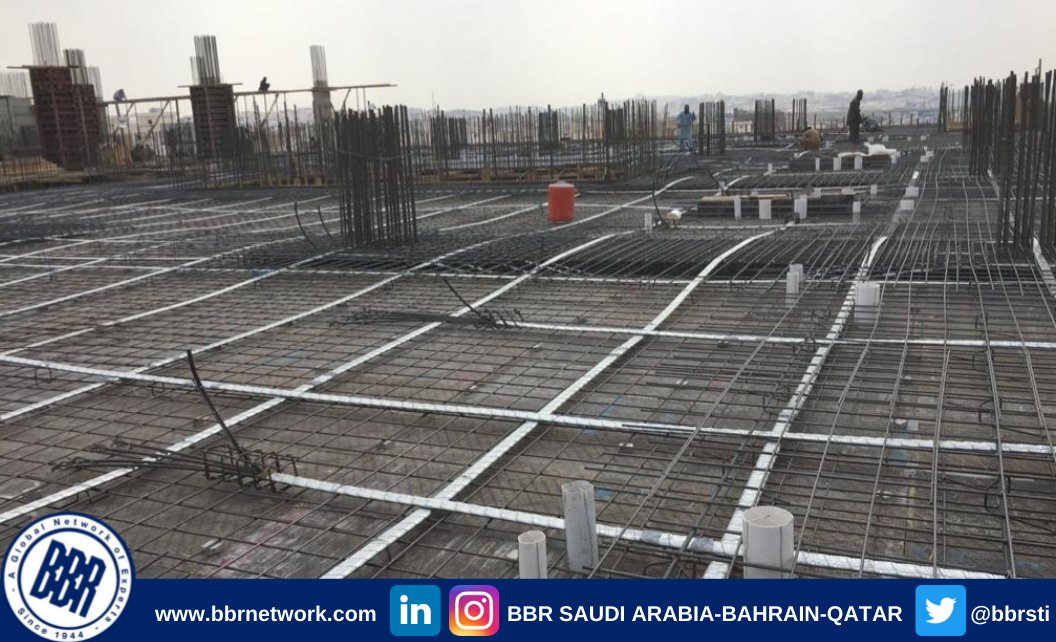 bbrsti's tweet photo. BBR Post-tensioning works for a concrete slabs of new Hospital project moreover, the application of Post-Tensioning works for (11) Floor, the total area is about 30,000 m2. 

#BBR_Network
#BBR_CONA_CMF
#ETA_Approval
#CE_Mark
#BBR_Specialized_Construction_Techniques https://t.co/cXmSHlCtJO