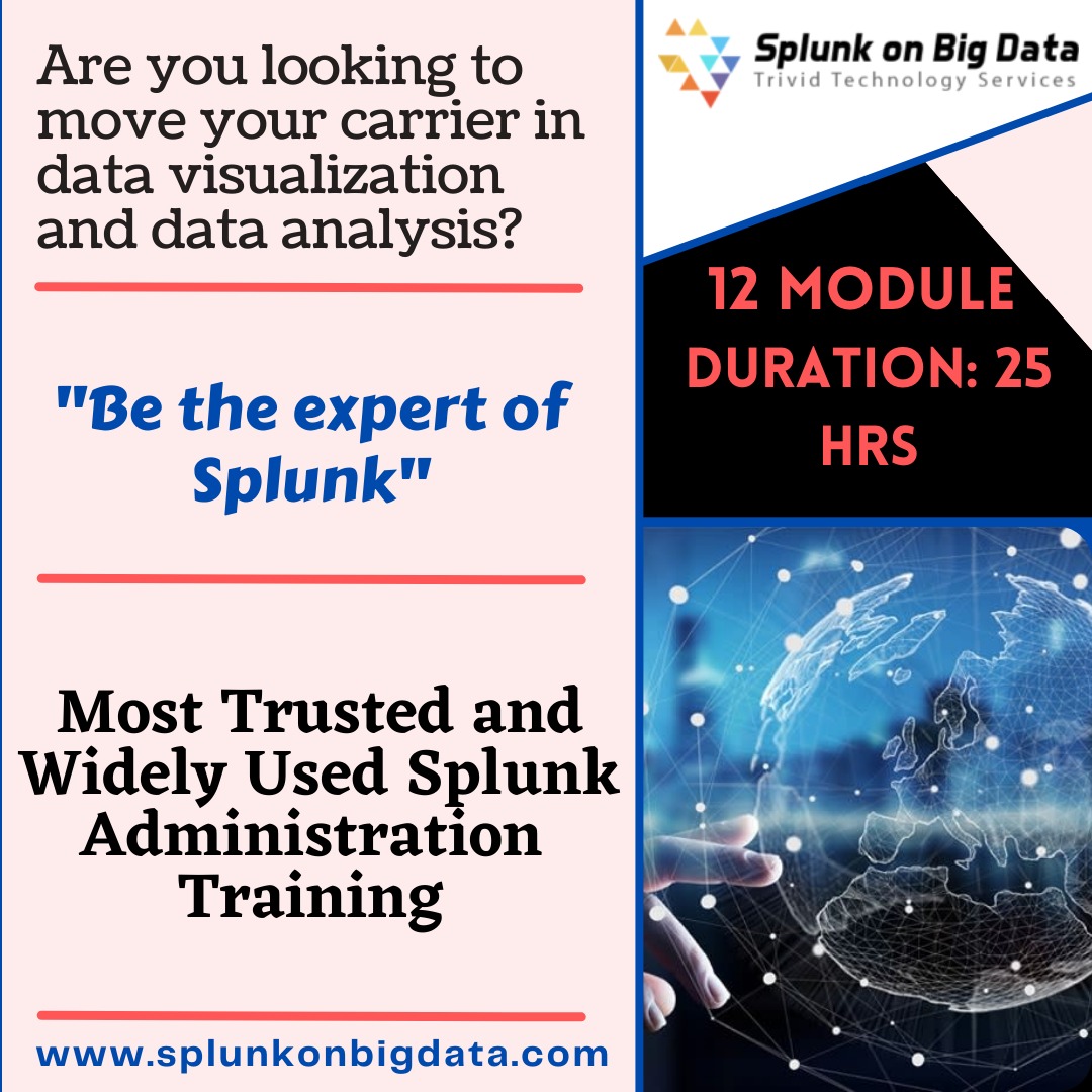 TrividTech's tweet image. Are you looking to move your career in data visualization and data analysis? If so, look no further.
Logging and analyzing data doesn&apos;t need to be complicated. Learn how @splunk makes it easy. #splunk #bigdata #analytics 📊